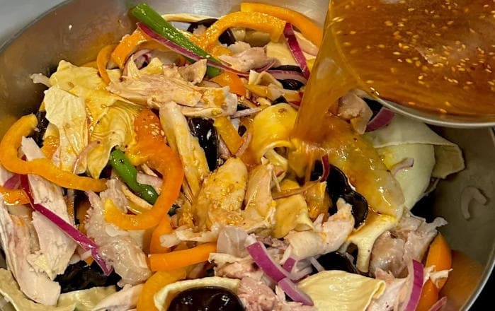 新疆椒麻鸡 新疆椒麻鸡