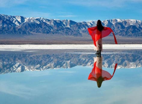 茶卡盐湖 茶卡盐湖