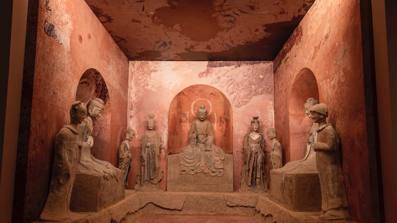 麦积山石窟 麦积山石窟